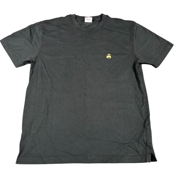 Brooks Brothers 1818 Logo Tee Black Size Small 100% Cotton - Picture 3 of 6